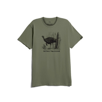 SITKA Spotted Olive Green T-Shirt (600360-OLV)
