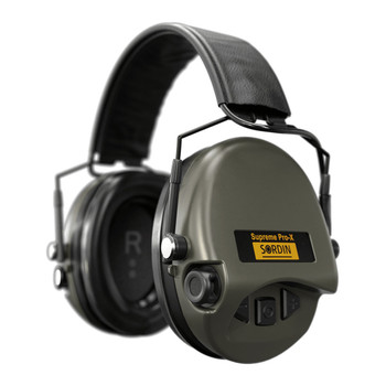 NORMA USA Sordin Supreme Pro-X Slim SFA Green PVC Headband (202299014)