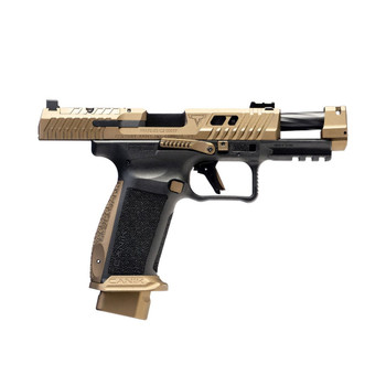 CANIK TTI Combat 9mm 4.6in 18rd Bronze Semi-Automatic Pistol (HG7854-N)