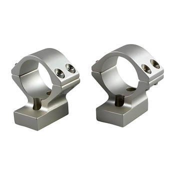 TALLEY Knight MK-85 1in Medium Silver Scope Rings (S940714)