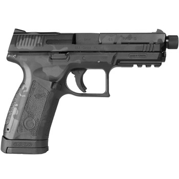 EUROPEAN AMERICAN ARMORY MC9 Disruptor 9mm 4.6in 17rd Black Laser Camo Striker Fired Pistol (390360)