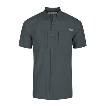 DRAKE Classic Seersucker Minicheck Button-Down Short Sleeve Shirt (DS2240)