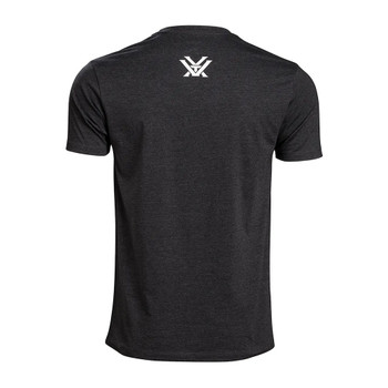 VORTEX Mens Three Peaks Black T-Shirt (121-10-BLK)