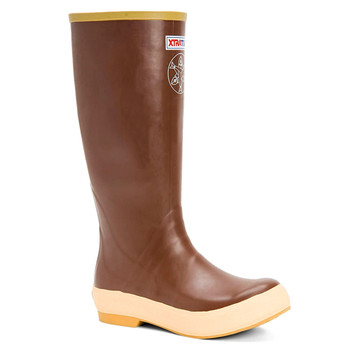 Open-box: XTRATUF Women's Legacy, Color: Brown / Tin Fish, Size: 6 (XWL-9TF-BRN-060) - Damaged package