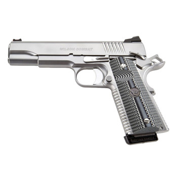 WILSON COMBAT ACP Full-Size 9mm 5in 2x 10rd Mags Stainless Glass Bead Blast Pistol (ACP-FS-9-SS)