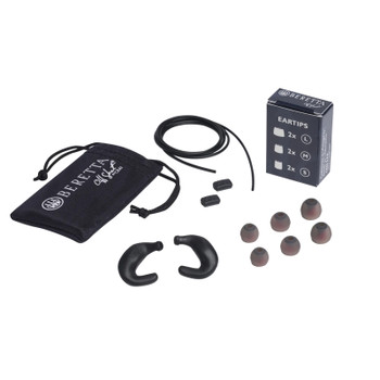 BERETTA Mini Headset E2 Black Shooting Noise Protection Ear Plugs (CF121D00430999UNI)