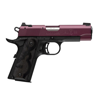 BROWNING 1911-22 Black Label Compact .22LR 3.625in 10rd Black Cherry Semi-Automatic Pistol (51062490)