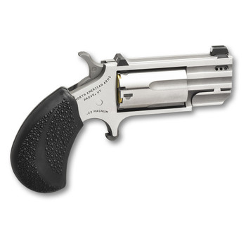 NORTH AMERICAN ARMS Pug .22 Magnum/LR 1in 5rd Revolver with White Dot Sight (NAA-PUG-DP-C)