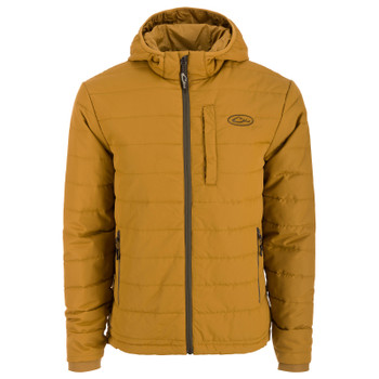 DRAKE MST Synthetic Down Hooded Green Timber Jacket (DW4060-GTB)