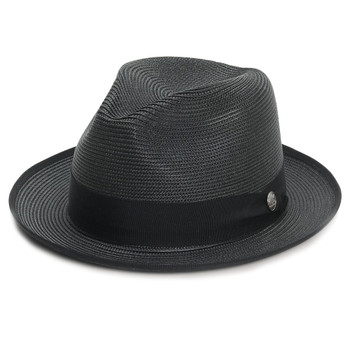 STETSON Men's Latte Milan Fedora Hat