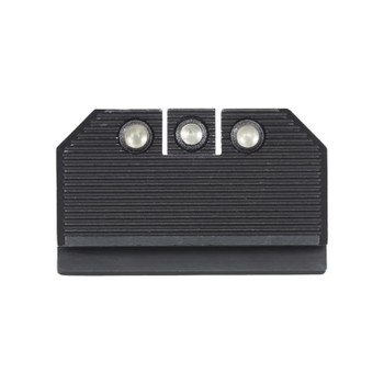 NIGHT FISION Optics Ready Stealth Lower 1/3rd Black/Black Night Sight Set for Glock 17/19/34 with RMR/507c/508t (GLK-001-330-353-ZGZG)