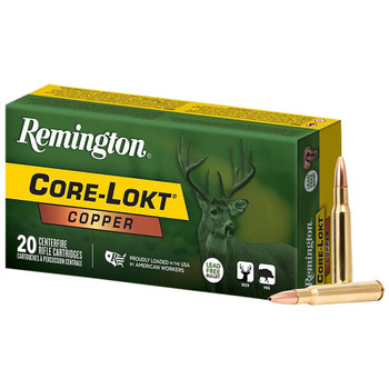 REMINGTON Core-Lokt Copper 30-06 Sprg 150 Grain 20rd/Box Rifle Ammo (R27853)