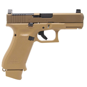 GLOCK 19X MOS 9mm 4.52in 1x17rd/2x19rd Coyote Semi-Automatic Pistol (PX1950S03MOS)