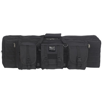 Bulldog Cases Deluxe Double Rifle 36in Black Nylon Rifle Case (BDT37-36B)