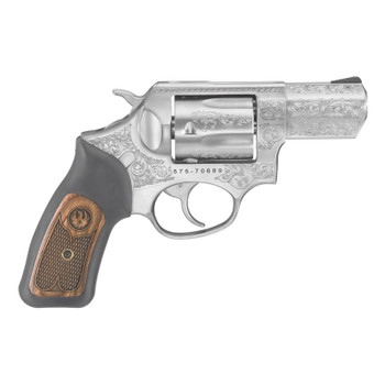 RUGER SP101 Deluxe 357 Mag 2.25in Stainless/Black Revolver (05764)