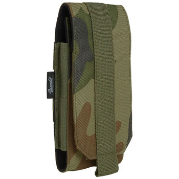 BRANDIT INDIVIDUAL WEAR Woodland Large Molle Phone Pouch (8059-15010-OS)