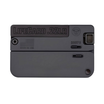 TRAILBLAZER FIREARMS LifeCard .22LR Polymer Handle Sniper Grey Pistol (LC1-P-SG)