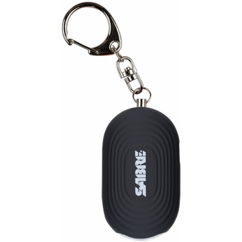 SABRE Black 2-in-1 Personal Alarm with LED Light (PA-LEDBK-02)