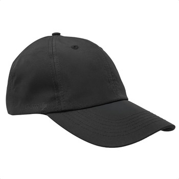 GRITR One Size Casual Trucker Hat w/ Curved Visor, Black