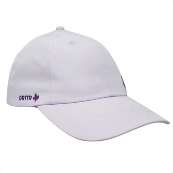 GRITR One Size Casual Trucker Hat w/ Curved Visor, Lilac