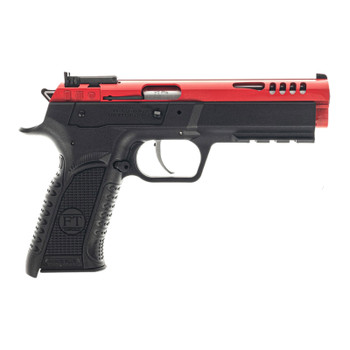 TANFOGLIO Force 22L 4.4in 1+10rd Red Steel Slide Pistol (TF-FORCE-22)
