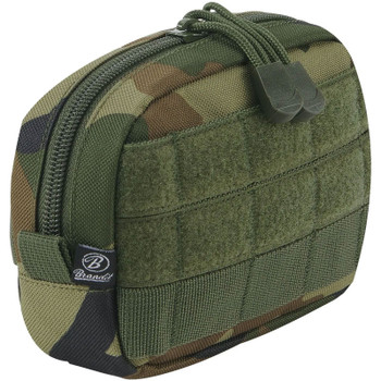 BRANDIT INDIVIDUAL WEAR Compact MOLLE Woodland Pouch (8048-15010-OS)