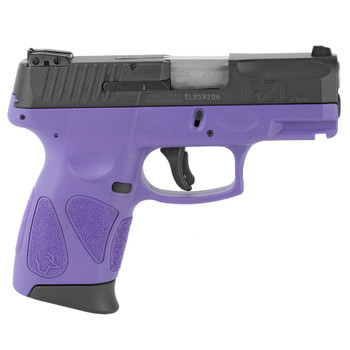 TAURUS G2c 9mm 3.25in 2x 12rd Dark Purple Black Pistol (1-G2C931-12DP)