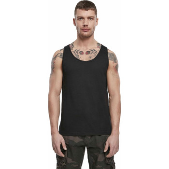 BRANDIT INDIVIDUAL WEAR Men's Essential Black Tank Top (4210-11002)