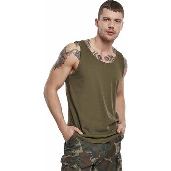 BRANDIT INDIVIDUAL WEAR Essential Olive Tank Top (4210-15001)
