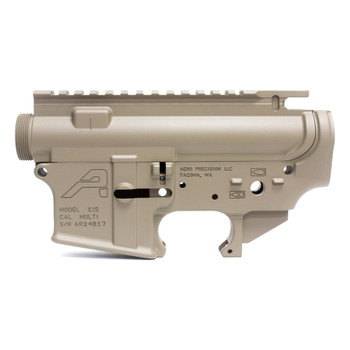 AERO PRECISION FDE Cerakote Stripped AR15 Lower Receiver Set (APCS100008)