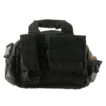 BULLDOG CASES BDT Tactical Black Range Bag w/ MOLLE Mag Pouches (BDT940B)
