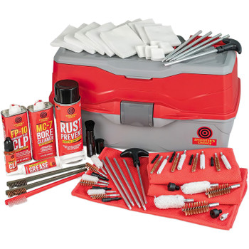 SHOOTERS CHOICE Bullseye Box Universal Multi-Caliber Cleaning Kit (900-MC)