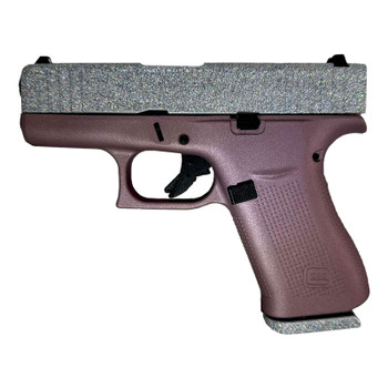 GLOCK 43X 9mm 3.41in 10rd Glitter Gunz Blush Diamond Pistol (PX4350201BDIA)