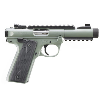 RUGER Mark IV 22/45 Tactical 22LR 4.4in 2x 10rd Mags Elite Jungle Rimfire Pistol (40189)