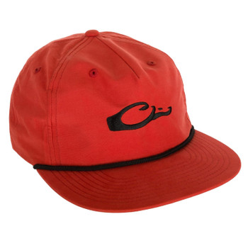 DRAKE Logo Rope Dark Orange/Black Cap (DH1721-DOB)