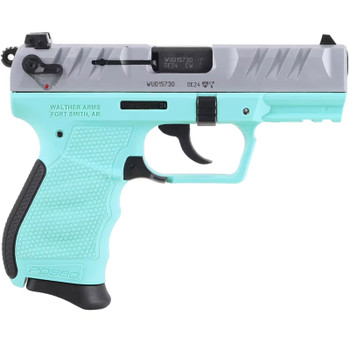 WALTHER PD380 .380 ACP 3.7in 9rd Angel Blue DA/SA Pistol (5050525)