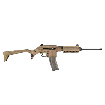 KEL-TEC SU22 Charlie 22 LR 16in 26rd Tan Semi-Auto Sporting Rifle (SU22CTAN)