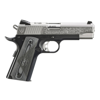 RUGER SR1911 Southport CT Edition Commander-Style 45 ACP 4.25in 2x 7rd Mags Semi-Auto Pistol (16705)