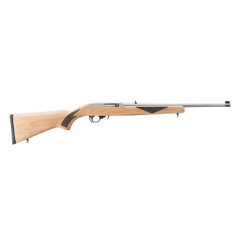 RUGER 10/22 Sporter 22LR 18.5 10rd Natural Finished Hardwood Stock with Black Checkering Semi-Auto Rifle (31229)