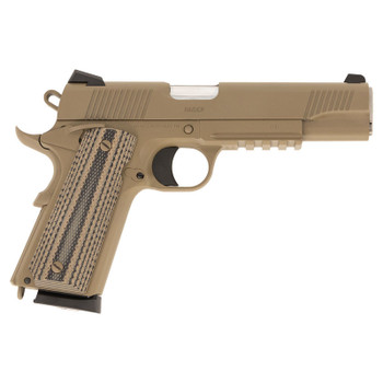 TISAS 1911 Raider 45ACP 5in 8rd Threaded FDE Single Action Pistol (10100565)