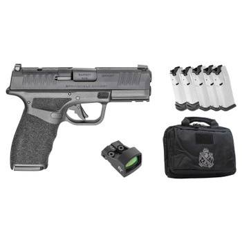 SPRINGFIELD ARMORY Hellcat Pro OSP Compact 9mm Luger 3.7in 3x15rd/2x17rd Striker Pistol (HCP9379BOSP-GU25)