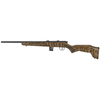 Savage 93R17 Minimalist, Bolt Action Rifle, 17 HMR, 18" Barrel, Brown Laminate, 1 10rd Magazine 96637