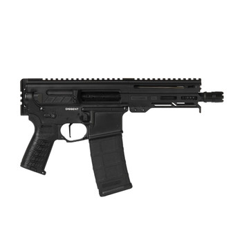 CMMG Dissent Mk4 .300BLK 6.5in 30rd Armor Black Semi-Automatic AR Pistol (30A0E33-AB)