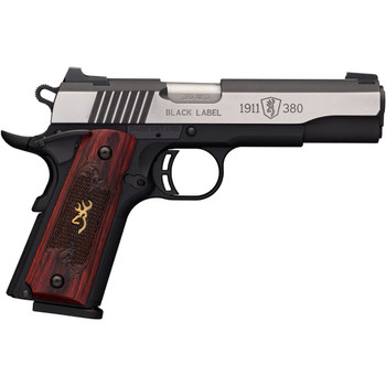 BROWNING 1911-380 Black Label Medallion Pro 380 4.25in 8rd Single-Action Pistol (51914492)