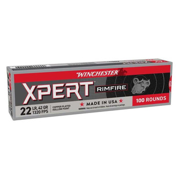 WINCHESTER AMMO Xpert 22 LR 42Gr 100rd/Box Rimfire Ammo (XPERT22X)