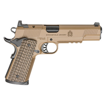 SPRINGFIELD ARMORY 1911 TRP AOS 45 ACP 5in 3x 8rd Mags Coyote Brown Pistol (PC9125LRCBAOS)