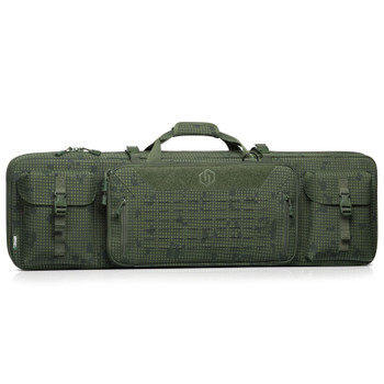 SAVIOR EQUIPMENT Camo Urban Warfare 46in Desert Night Camo Double Rifle Bag with Backpack Strap (RB-4612DG-VER2-DNC)