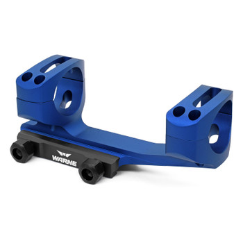 WARNE XSKEL Gen 2 Extended Skeletonized 1in MSR Blue Mount (XSKEL1BU)