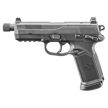 FN FNX-45 Tactical 45 ACP 5.3in Threaded Barrel 3x 15rd Night Sights Tungston Gray Pistol (66-100034)