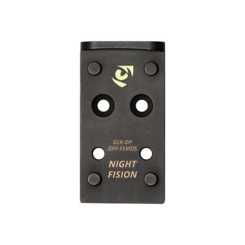 NIGHT FISION Optic Mounting Plate for Glock MOS to DPP Footprint (GLK-OP-DPP-FSMOS)